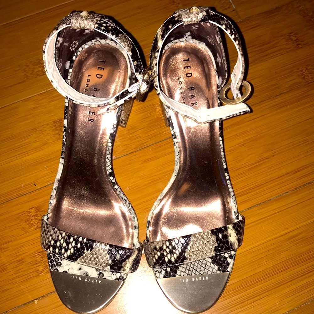 Ted Baker Snakeskin Heels